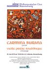Flyer zu Carmina Burana 2019