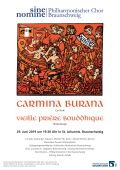 Plakat zum Carmina Burana 2019